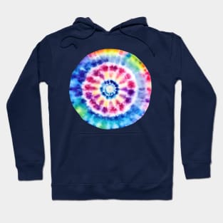 Tiey Dye Circle Yoga Design Hoodie